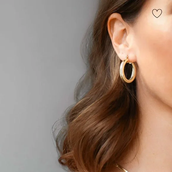 Electric Picks “Hendrix” Hoops Earrings - Picture 2 of 3